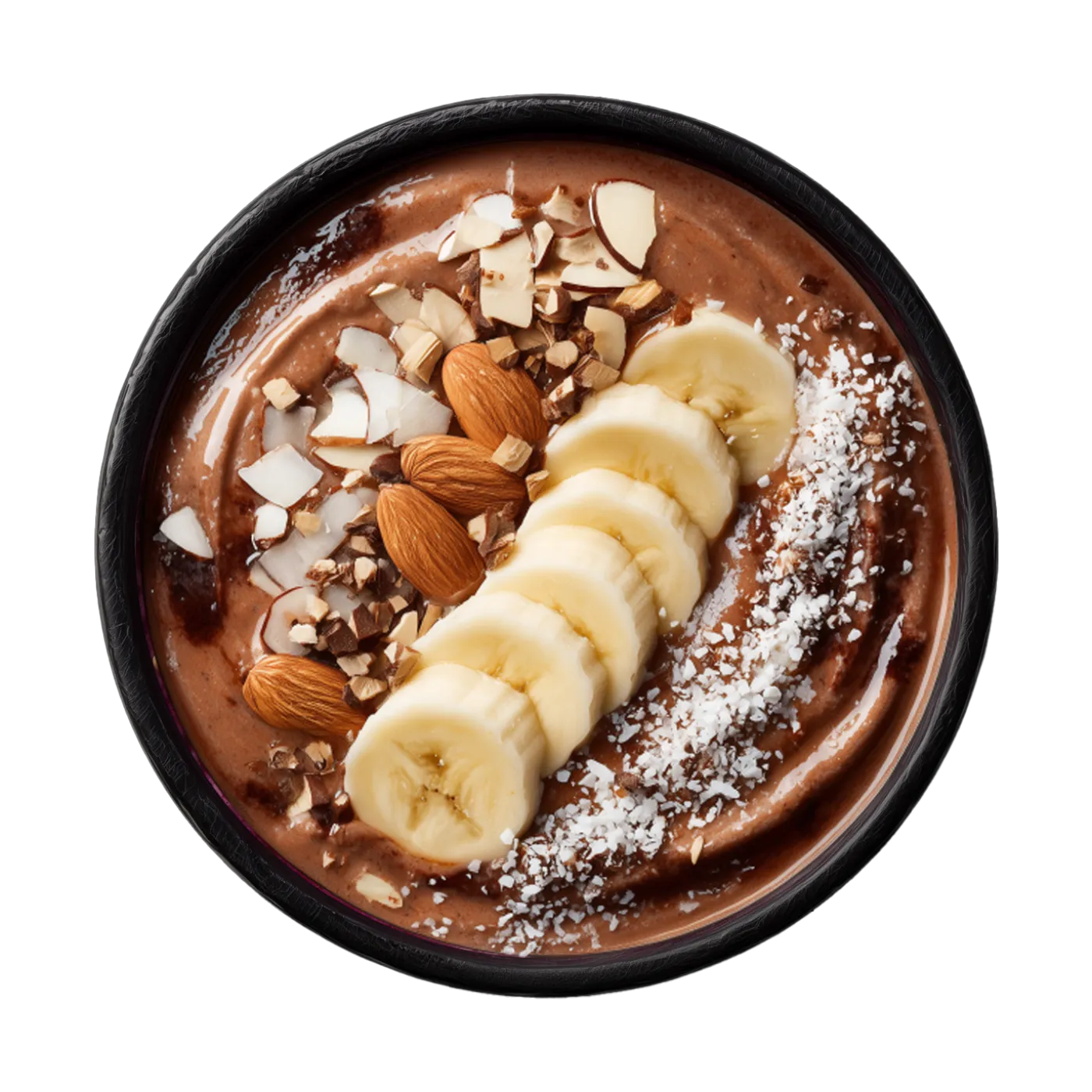 Chocolate smoothie bowl