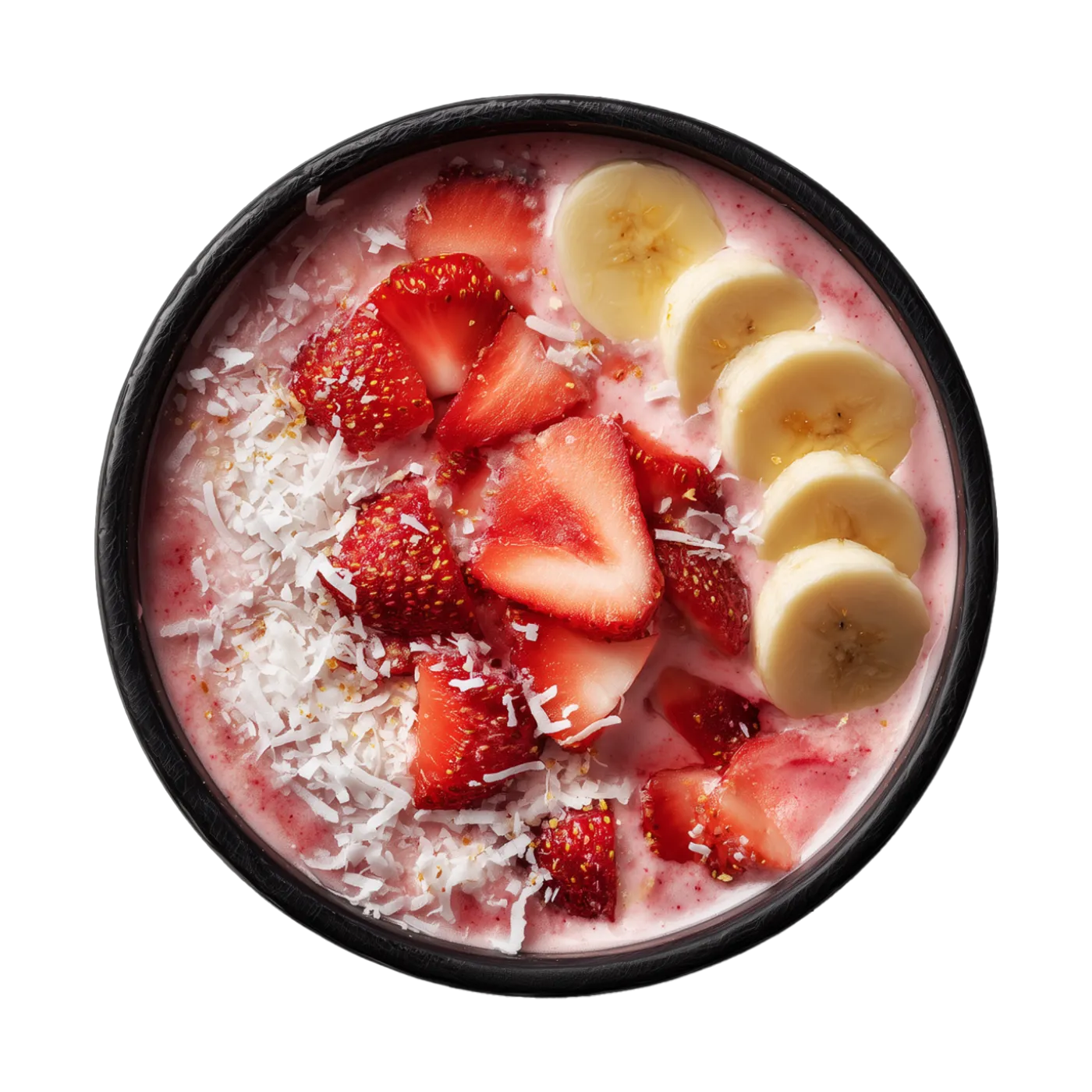 Strawberry smoothie bowl